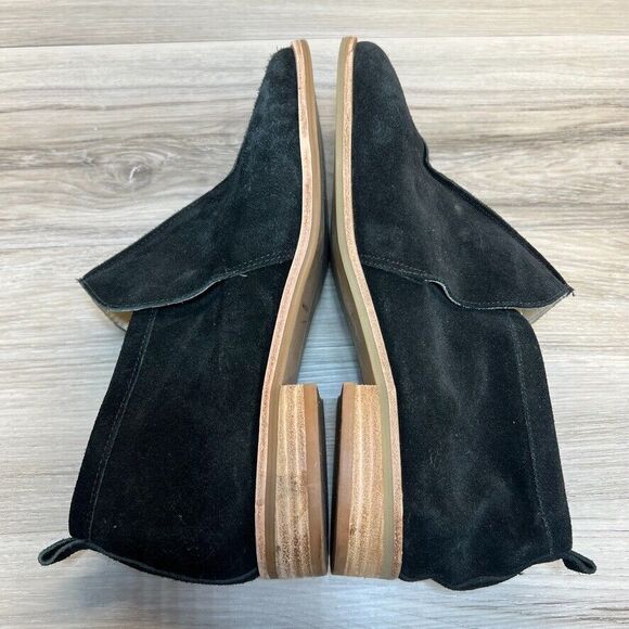 Bird of Flight Riley Ankle Shoes Women's Size 8 Suede Leather Slip On Bootie - Picture 2 of 14